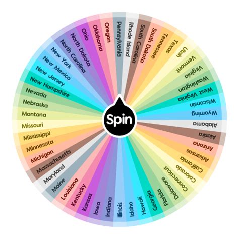 spin wheel png|50 states spinning wheel.